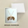 gold neck with box