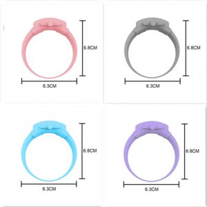 Portable Hand Sanitizer Disinfectant Bracelet Wearable Hand Wash Gel Dispenser