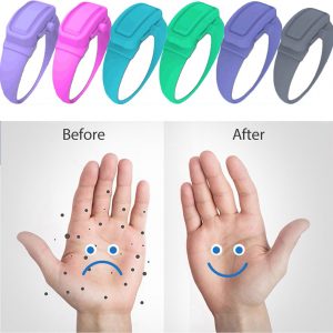 Portable Hand Sanitizer Disinfectant Bracelet Wearable Hand Wash Gel Dispenser