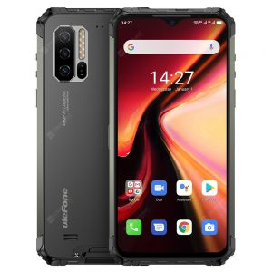 Ulefone Armor 7 4G Smartphone 6.3 Inch Android 9.0 Helio P90 Octa Core 2.2GHz 8GB RAM 128GB ROM 3 Rear Camera 5500mAh Battery IP68 / IP69K Waterproof Heart Rate Sensor Global Version