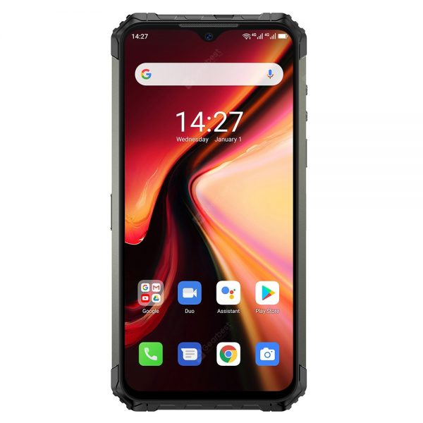 Ulefone Armor 7 4G Smartphone 6.3 Inch Android 9.0 Helio P90 Octa Core 2.2GHz 8GB RAM 128GB ROM 3 Rear Camera 5500mAh Battery IP68 / IP69K Waterproof Heart Rate Sensor Global Version