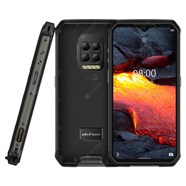 Ulefone Armor 9E 4G Rugged Smartphone IP68 IP69K Waterproof 6.3 Inch 8GB 128GB 64MP Quad Camera NFC 6600mAh Helio P90 Octa Core