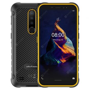 Ulefone Armor X8 Rugged Waterproof Smartphone Android 10 5.7 inch Cell Phone 4GB 64GB IP68 Octa-core NFC 4G LTE Mobile Phone Global Version