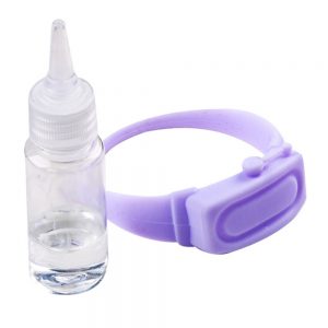 Portable Hand Sanitizer Disinfectant Bracelet Wearable Hand Wash Gel Dispenser