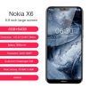 Nokia 6.1 Plus Original Nokia X6 Octa-core 5.8 Inches 4GB RAM 64GB ROM LTE 16MP 2160P Fingerprint Smartphone Unlocked Cellphone