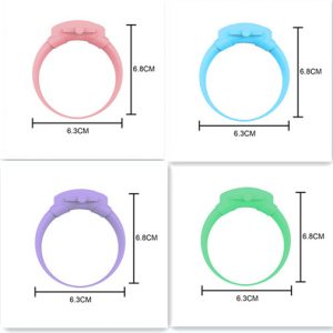 Portable Hand Sanitizer Disinfectant Bracelet Wearable Hand Wash Gel Dispenser