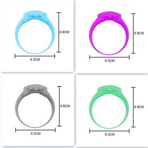 Portable Hand Sanitizer Disinfectant Bracelet Wearable Hand Wash Gel Dispenser