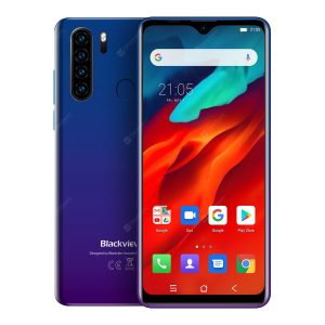 Blackview A80 Pro 6.49 inch Smartphone 4GB 64GB Octa Core Android 9.0 4G LTE Mobile Phone Quad Rear Cameras Global Version 4680mAh