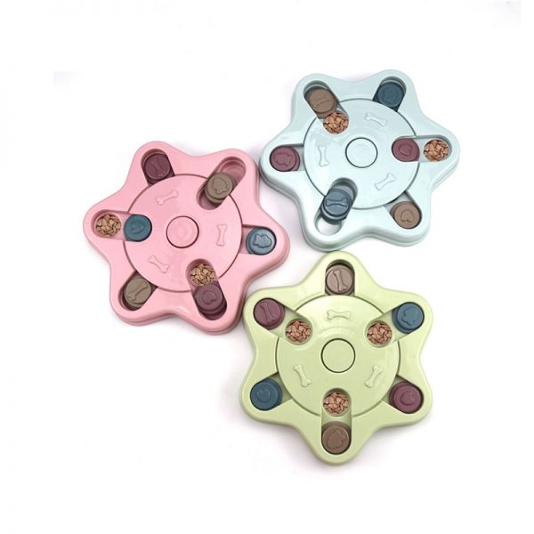 2020 Dog Puzzle Toys Increase IQ Interactive Slow Dispensing Feeding Pet Dog Training Games Feeder For Small Medium Dog Puppy