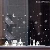 Christmas Window Stickers Christmas Decorations for Home Navidad 2020 Christmas Ornaments Xmas Party Decor Happy New Year 2021