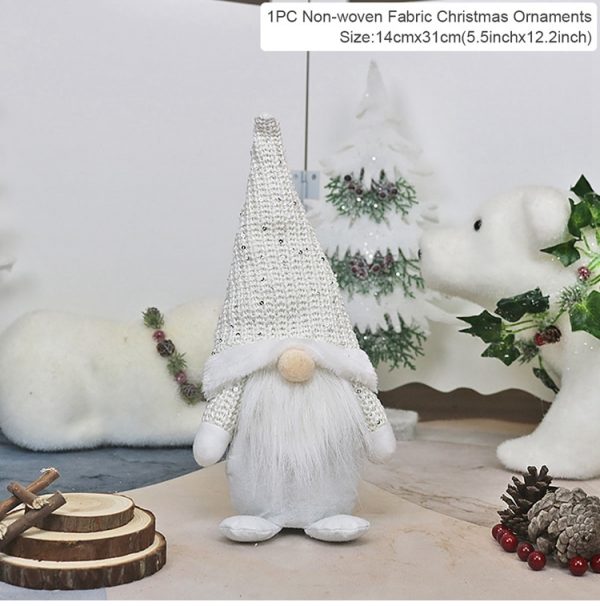 FENGRISE Christmas Faceless Doll Merry Christmas Decorations For Home Cristmas Ornament Xmas Navidad Natal New Year 2021