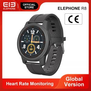 New Global Version ELEPHONE R8 Smart Watch 1.3'' Screen Heart Rate Monitoring Sports Mode Sleep IP67 Waterproof SmartWatch