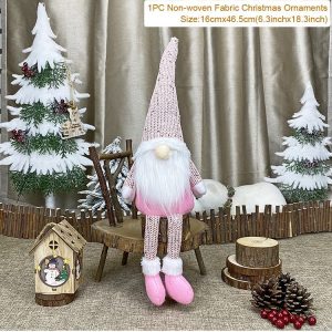 FENGRISE Christmas Faceless Doll Merry Christmas Decorations For Home Cristmas Ornament Xmas Navidad Natal New Year 2021