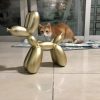 Balloon Dog Desktop Ornament Living Room Sculpture Decor Nordic Style Figurine Resin Cretative Animal Craft Statue Home Art Gift