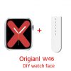 IWO W46 W26 W56 Smart Watch 2020 Original Series 6 Women Smartwatch ECG Heart Rate Temperature IWO 12 13/ 13PRO