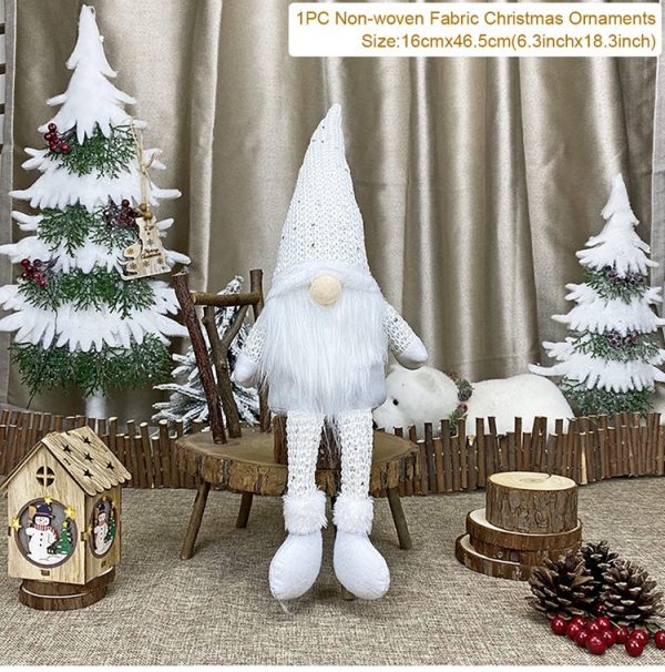 FENGRISE Christmas Faceless Doll Merry Christmas Decorations For Home Cristmas Ornament Xmas Navidad Natal New Year 2021