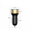 2.1A Dual USB Car Charger 2 Port LCD Display 12-24V Cigarette Socket Lighter