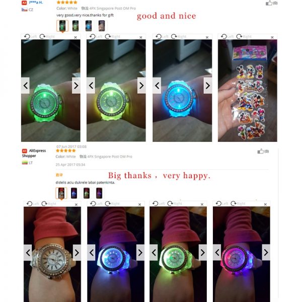 JOYROX Glowing LED Luminous Lights Electronic Watch 2018 Hot Women Quartz Wirstwatch Casual Girls Student Clock relogio feminine