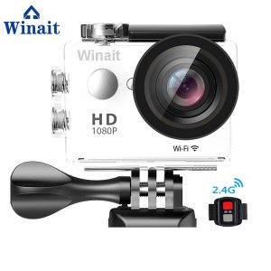 Winait 2.0" Mini Sport Camera Ultra HD 4K 30M Waterproof Wireless Video Camera Sports DV WIFI Remote Control