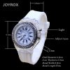 JOYROX Glowing LED Luminous Lights Electronic Watch 2018 Hot Women Quartz Wirstwatch Casual Girls Student Clock relogio feminine