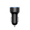 2.1A Dual USB Car Charger 2 Port LCD Display 12-24V Cigarette Socket Lighter