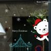 Christmas Window Stickers Christmas Decorations for Home Navidad 2020 Christmas Ornaments Xmas Party Decor Happy New Year 2021