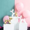 Balloon Dog Desktop Ornament Living Room Sculpture Decor Nordic Style Figurine Resin Cretative Animal Craft Statue Home Art Gift