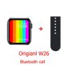 IWO W46 W26 W56 Smart Watch 2020 Original Series 6 Women Smartwatch ECG Heart Rate Temperature IWO 12 13/ 13PRO