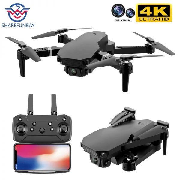 New 2020 S70 drone 4K HD dual camera foldable height keeping drone WiFi FPV 1080p real-time transmission RC Quadcopter toy