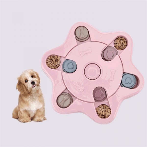 2020 Dog Puzzle Toys Increase IQ Interactive Slow Dispensing Feeding Pet Dog Training Games Feeder For Small Medium Dog Puppy