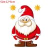 Christmas Window Stickers Christmas Decorations for Home Navidad 2020 Christmas Ornaments Xmas Party Decor Happy New Year 2021