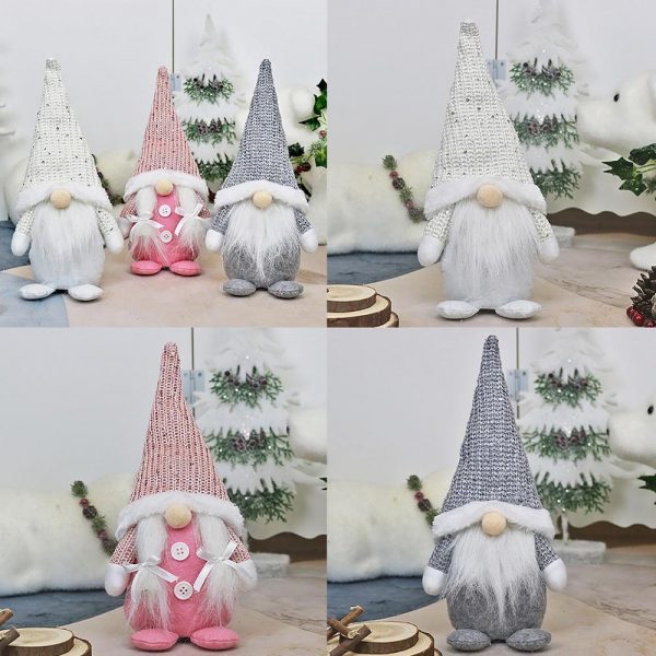 FENGRISE Christmas Faceless Doll Merry Christmas Decorations For Home Cristmas Ornament Xmas Navidad Natal New Year 2021