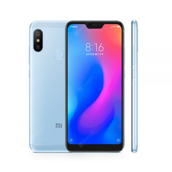 Xiaomi Redmi 6 Pro 3/32GB Dual SIM 5.84 Inches Android 8.1 Octa-Core 2.0 GHz 4000mAh Battery Smartphone Global Version