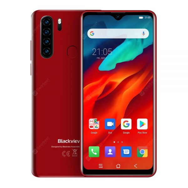 Blackview A80 Pro 6.49 inch Smartphone 4GB 64GB Octa Core Android 9.0 4G LTE Mobile Phone Quad Rear Cameras Global Version 4680mAh