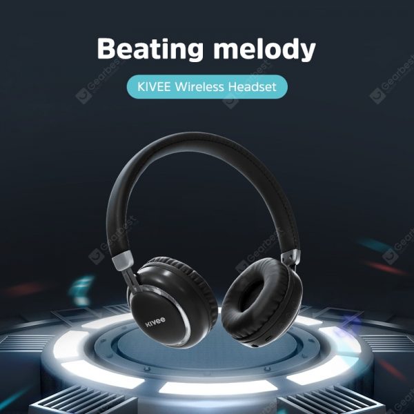 KIVEE BXV2 Fashion V5.0 HiFi Bluetooth Headphones Wireless Headset Gamer Multifunction Earphone For IPhone Xiaomi Huawei Phone