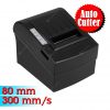 Black 300mm/sec 80mm Thermal Dot Receipt Printer