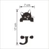 Cute Kitten Switch Sticker PVC Removable Wall Stickers