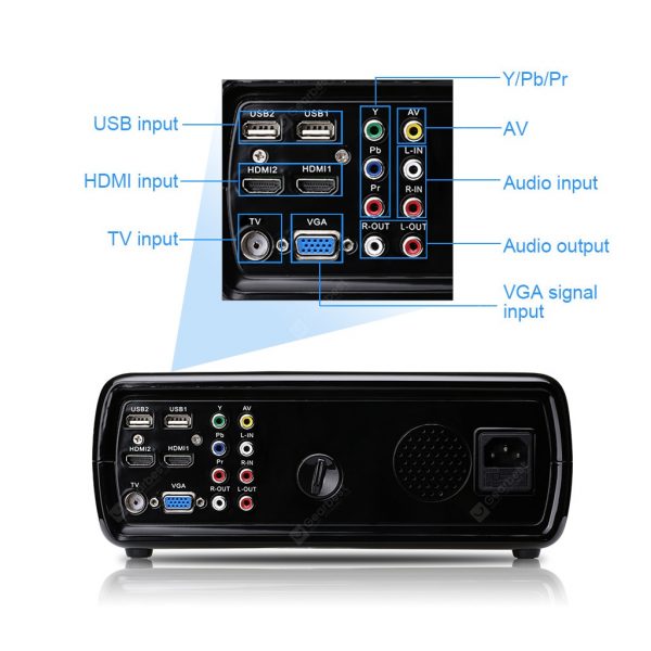 Excelvan BL - 23 PRO LED Projector