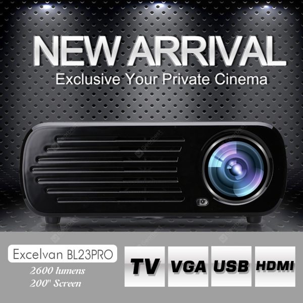 Excelvan BL - 23 PRO LED Projector