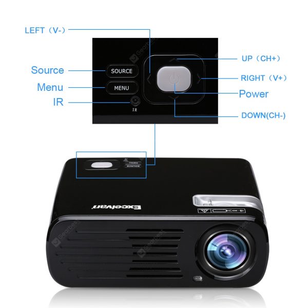 Excelvan BL - 23 PRO LED Projector