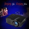 Excelvan Portable LED wifi Android Projector 640*480 AV/HDMI out/USB/SD home theater black AU