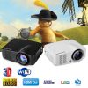 Excelvan Portable LED wifi Android Projector 640*480 AV/HDMI out/USB/SD home theater black AU