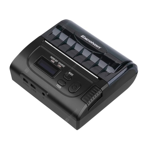 Excelvan Portable Bluetooth Wireless 80mm Thermal Dot Receipt Printer EU