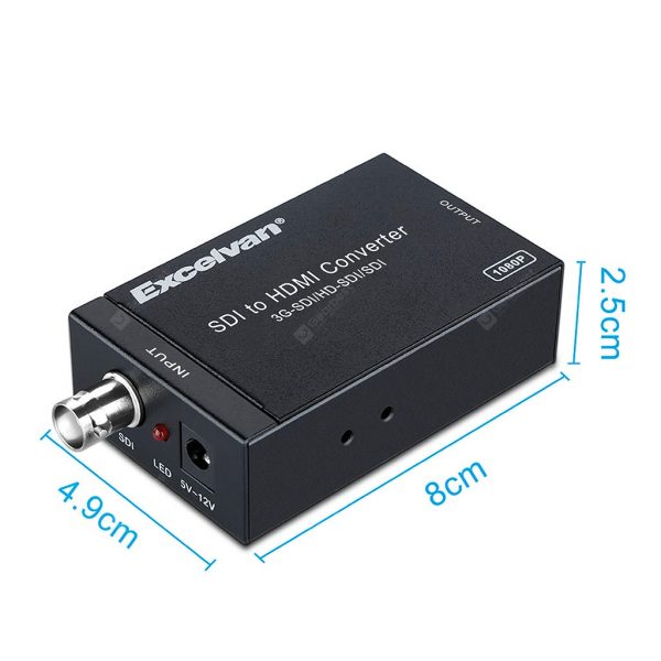 Excelvan Mini 3G SDI to HDMI Converter