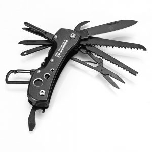 Gocomma Outdoor Mini 12-in-1 Multifunction Folding Knife