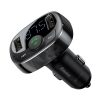 Baseus S - 09A Bluetooth 4.2 Car Charger FM Transmitter MP3 Player Dual USB