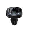 Baseus S - 09A Bluetooth 4.2 Car Charger FM Transmitter MP3 Player Dual USB