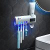 BRELONG YJ200 Smart UV Toothbrush Sterilizer Holder Multifunctional Bathroom Wall-mounted Tooth Rack Sterilization