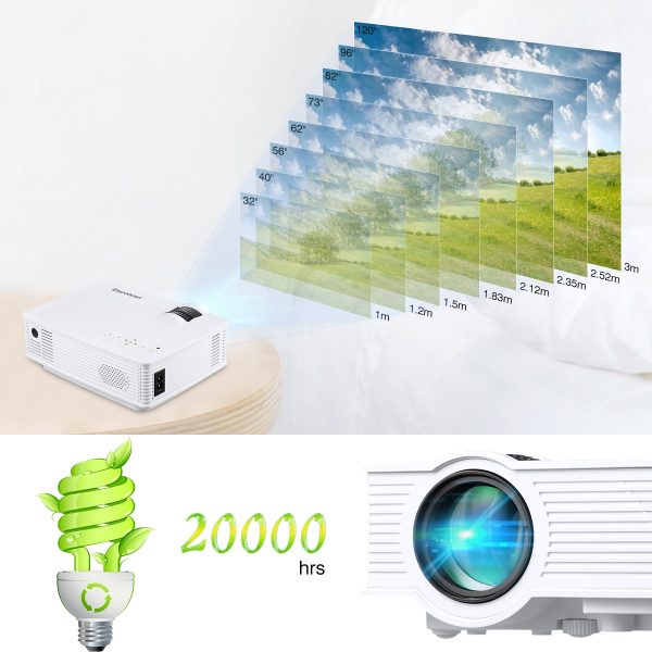 Excelvan GP9 Mini LED Projector