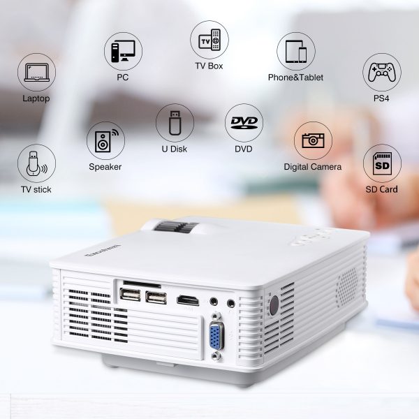 Excelvan GP9 Mini LED Projector